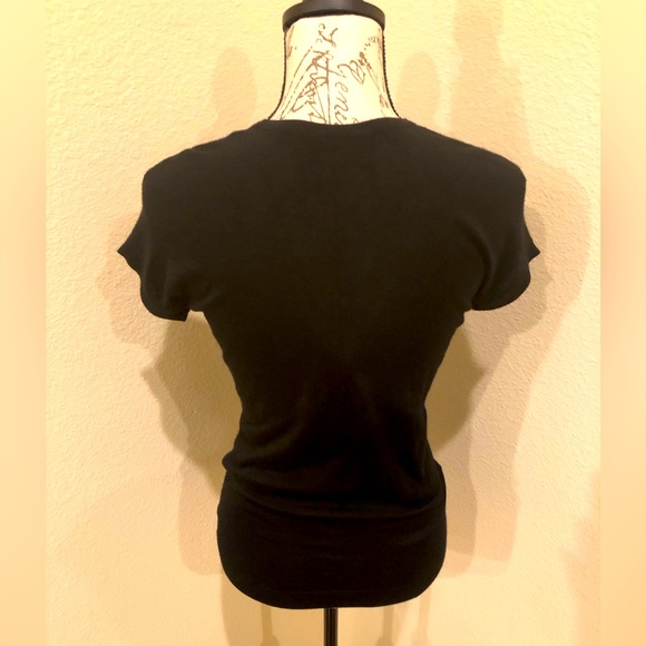 Derek Lam Black Cashmere blend sweater-Size Small - Picture 2 of 4